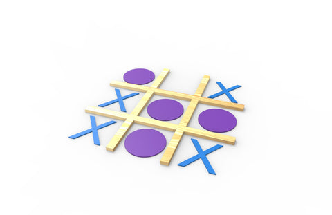 Collapsible Giant Tic Tac Toe Playset